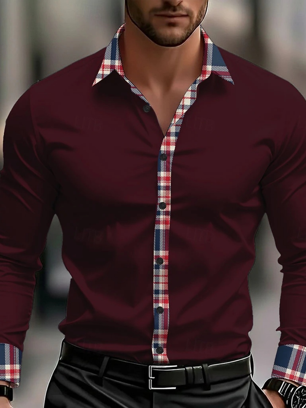 Men's Business Casual Long Sle - Street Fashion Events review and price