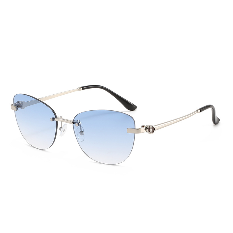 2026 New Vintage Retro Rimless - Street Fashion Photoshoot review and price