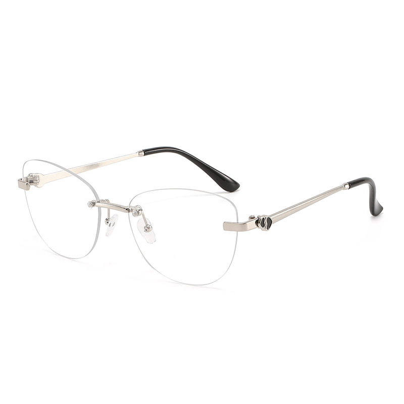 2026 New Vintage Retro Rimless - Street Fashion Photoshoot review and price