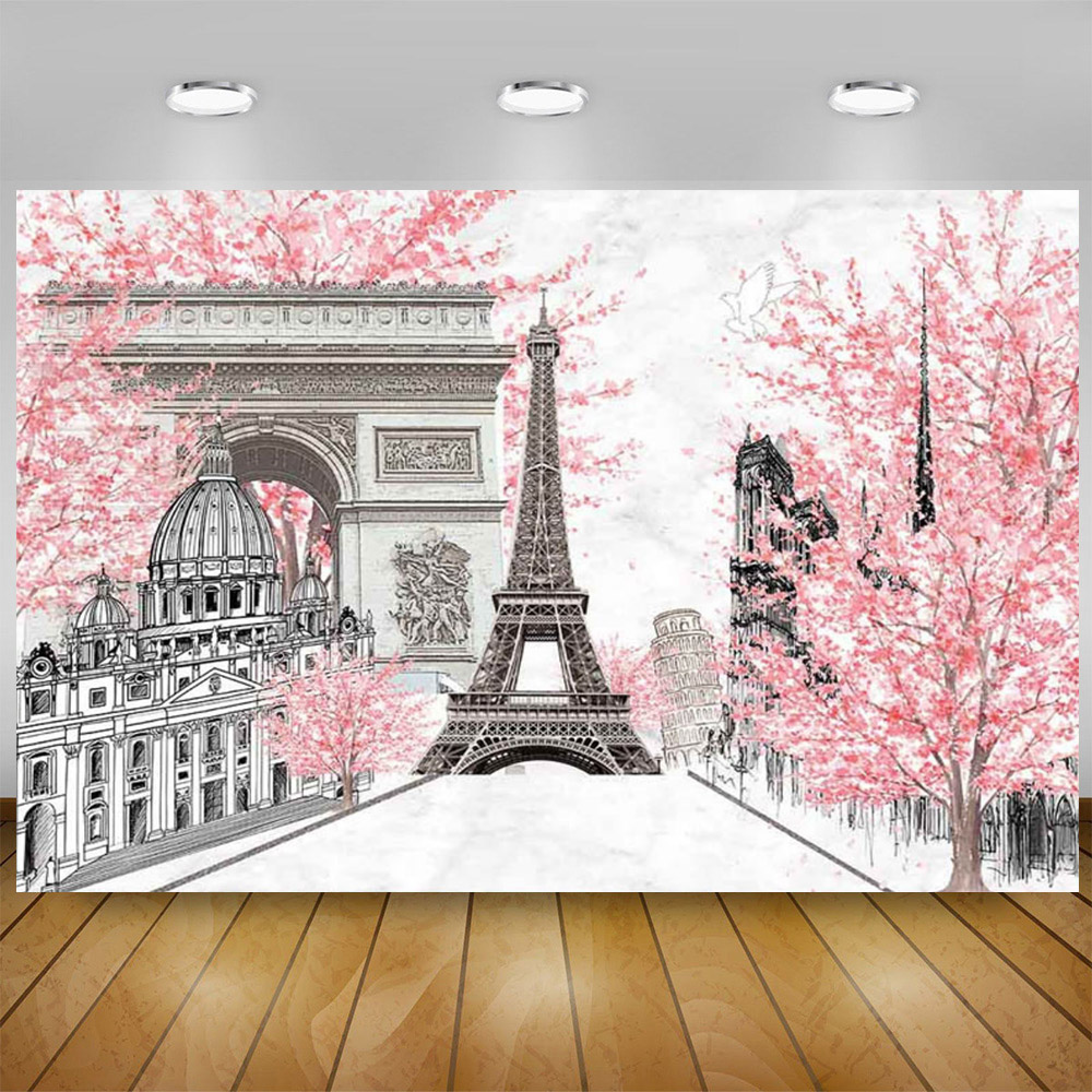 Fashion Pink Paris Eiffel Towe - Street Fashion Events review and price