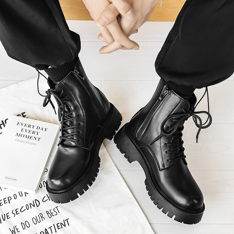 2025 Trend Men Boots Sneakers  - Street Fashion Men 2025 review and price