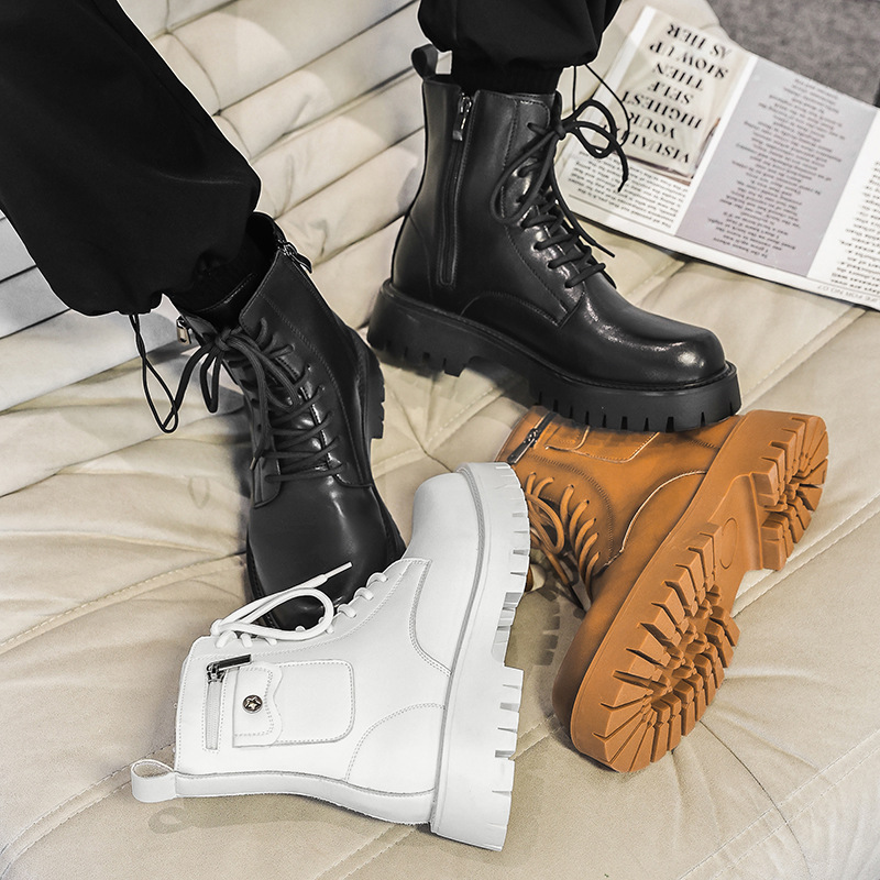 2025 Trend Men Boots Sneakers  - Street Fashion Men 2025 review and price