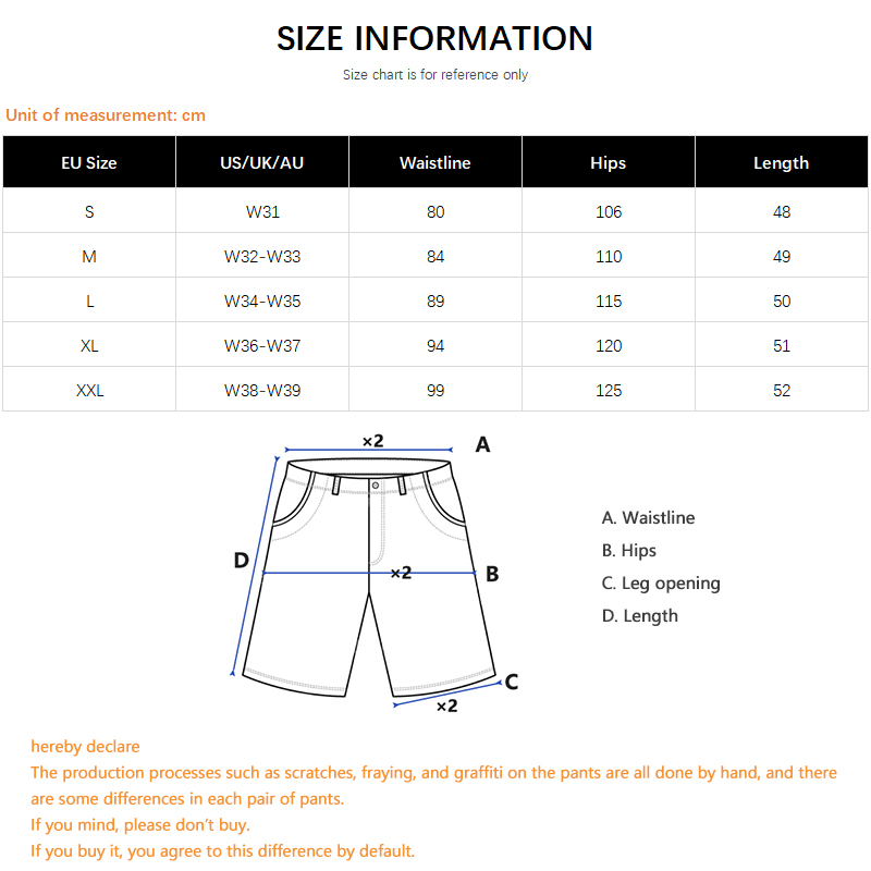 Hip-Hop Streetwear Men's Denim - Street Fashion Hip Hop review and price