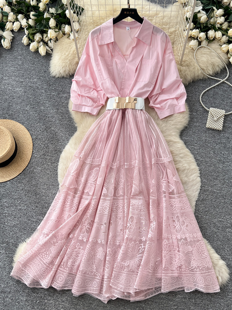 French Commute Style Pink A Li - Street Fashion Events review and price