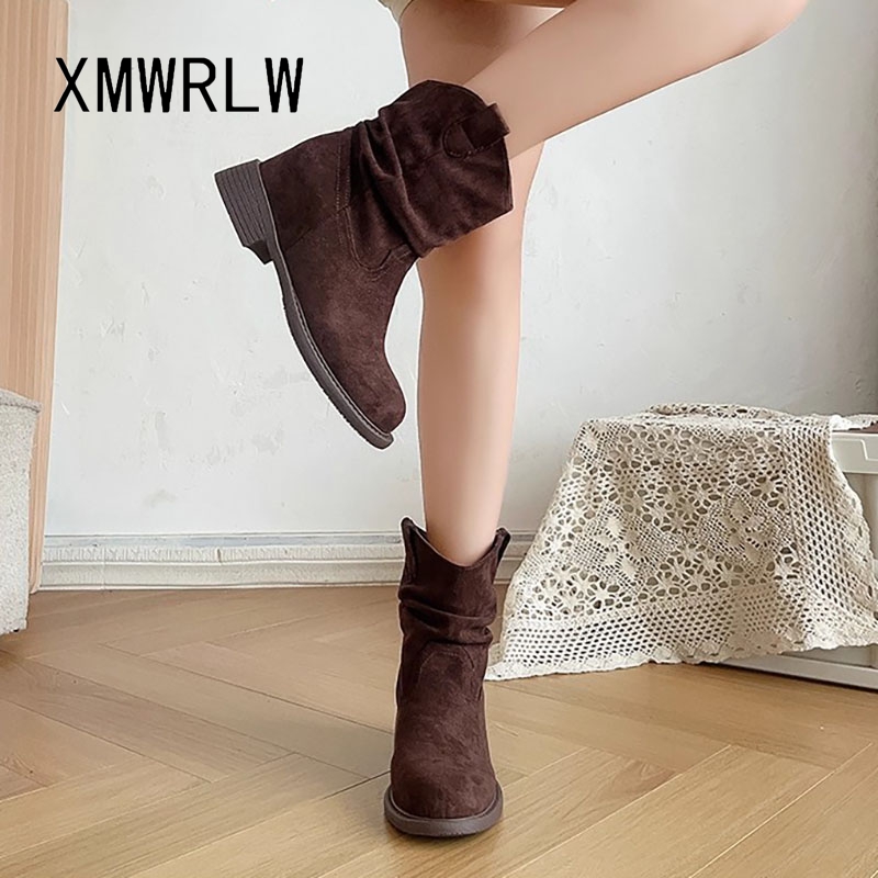 XMWRLW 2025 Autumn Women's Ank - Street Fashion Rome 2025 review and price