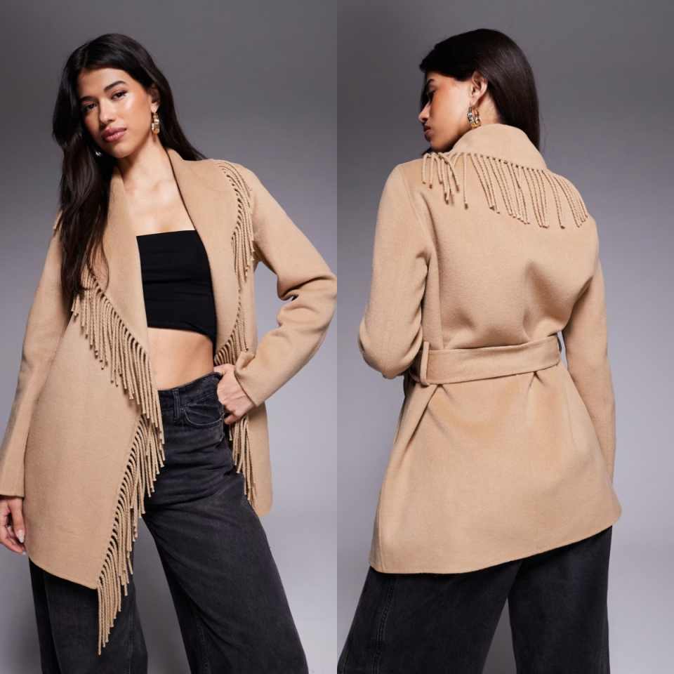 Luxury Shawl Collar Short Coat - Street Fashion Events review and price