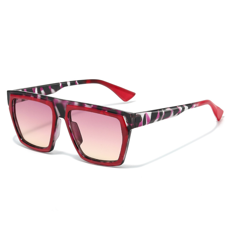 Fashion square large-frame sun - Street Fashion Photoshoot review and price